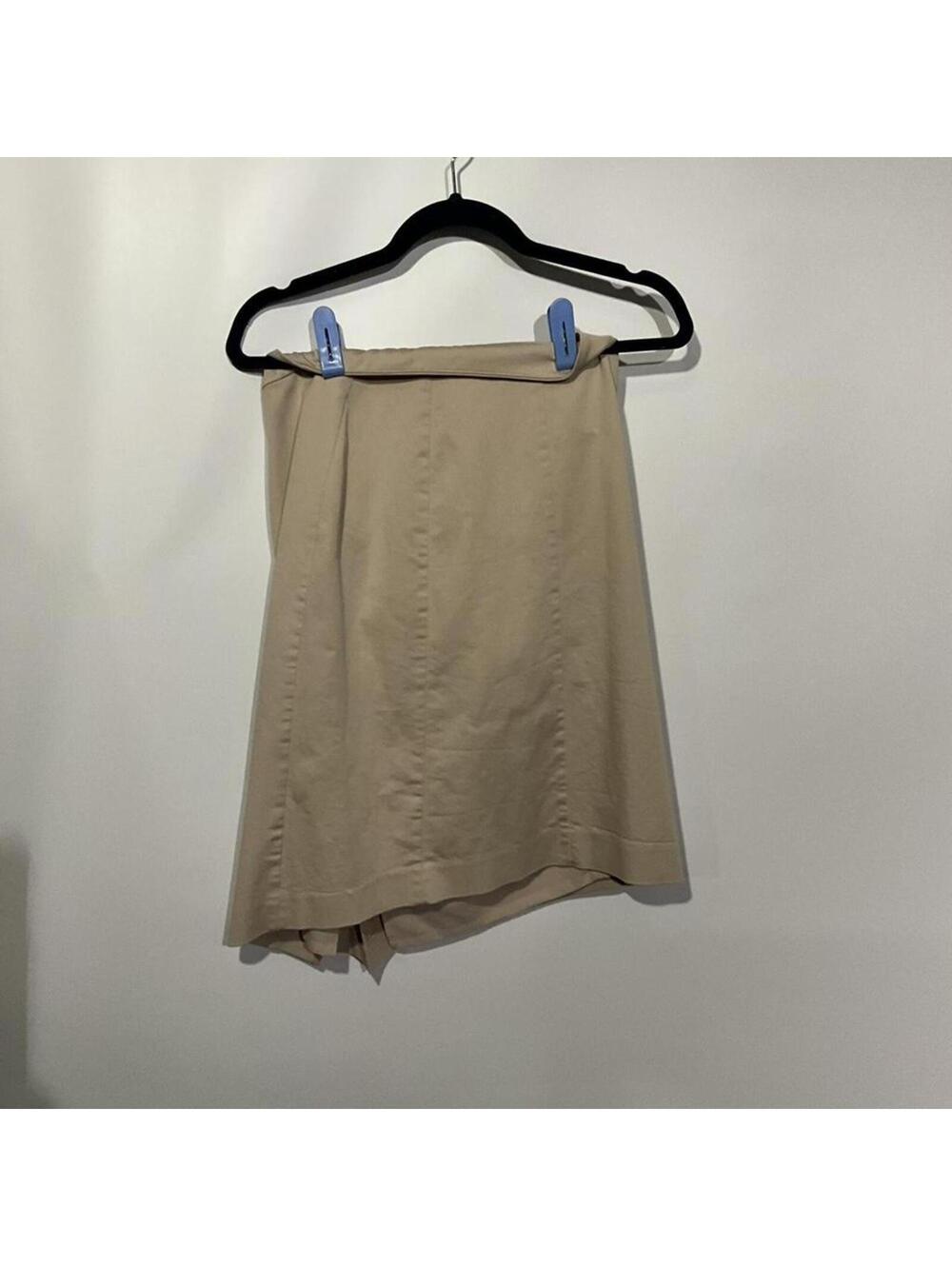 Ann Taylor Women's Tan and Cream Skirt